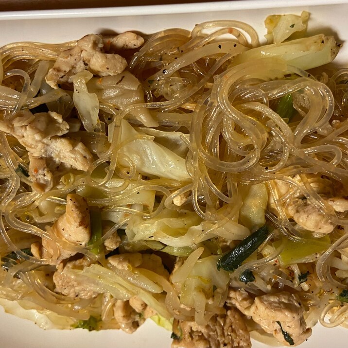✳鶏胸肉でチャプチェ✳
